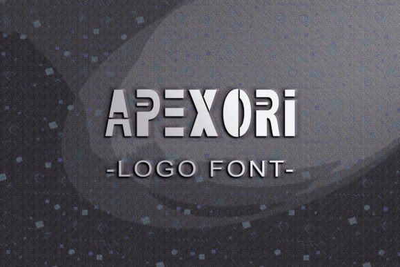 Apexori: A Retro Bold Display Font for Editorial Design