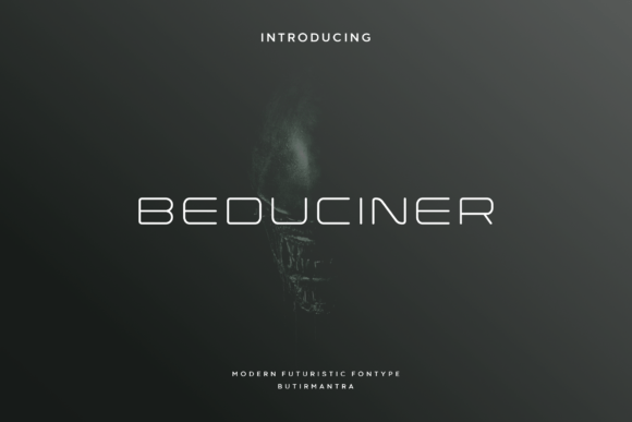 Beduciner: A Modern Display Typeface for Polished Web Design