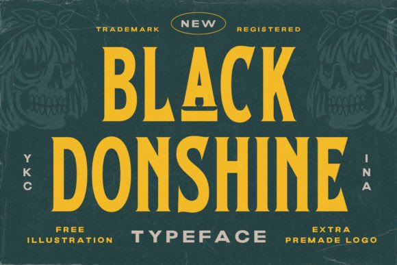 Black Donshine: The Bold Display Typeface for Scroll-Stopping Campaigns