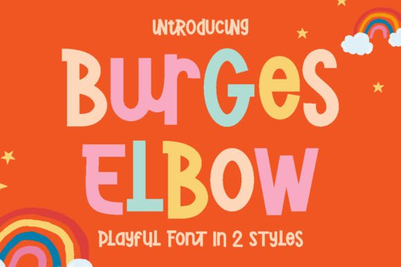 Burger Elbow: The Playful Display Typeface for Handmade Brands