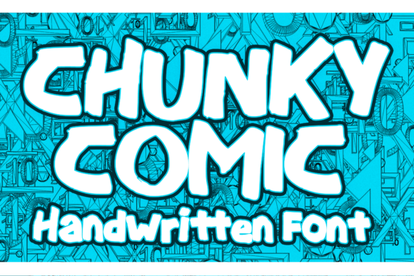 Chunky Comic Typeface Review for Small Business Branding