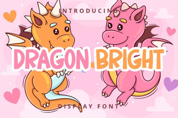 Dragon Bright: A Whimsical Display Typeface for Digital Branding