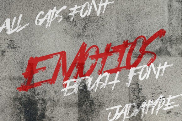 Emotios: A Bold Display Typeface for Editorial Impact