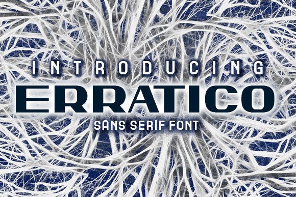 Erratico: The Modern Sans Serif Typeface for Handmade Brands
