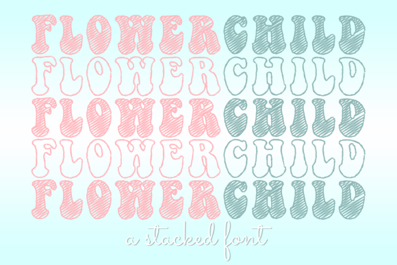 Flower Child: A Creative Display Font for Distinctive Brand Identity