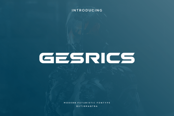 Gesrics Typeface Review: A Futuristic Display Font for Modern Branding