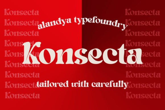 Konsecta: Elevating Handmade Product Branding with Serif Display