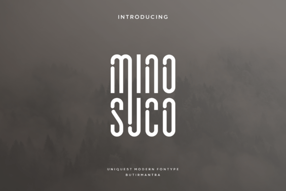 Minosuco: The Display Typeface That Elevates Small Business Branding
