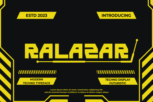 Ralazar Review: A Bold Display Font for Modern Branding
