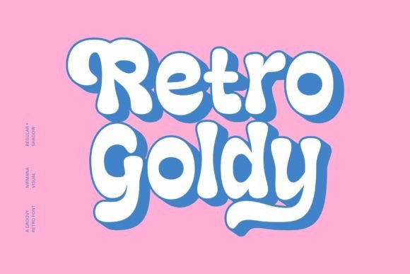 Retro Goldy: The Vintage Typeface for Scroll-Stopping Social Media Graphics
