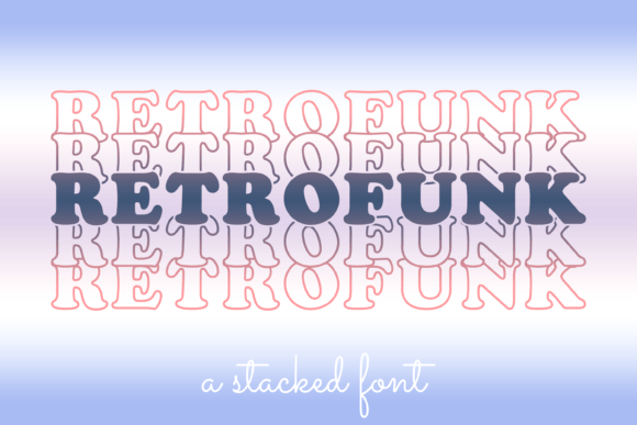 Retrofunk: A Bold Display Font for Retro-Inspired Branding