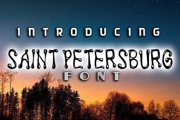 Saint Petersburg: The Groovy Display Font for Bold Branding