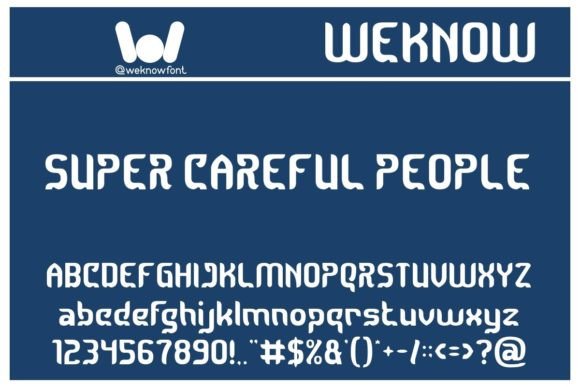 Super Careful People: A Display Typeface for Editorial Impact