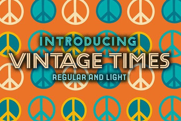 Vintage Times: The Retro Typeface for Scroll-Stopping Marketing
