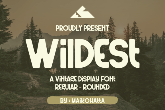 Wildest: A Modern Display Typeface for Bold Web Design