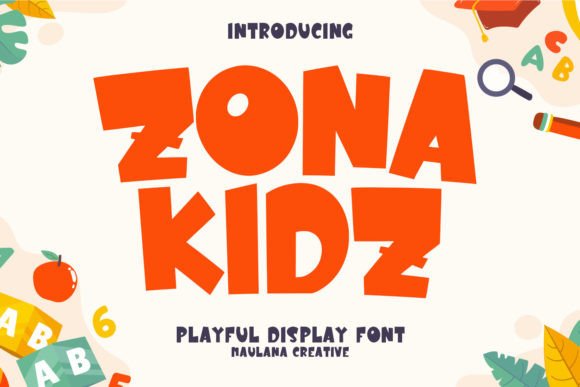 Zona Kidz: The Modern Display Font for Scroll-Stopping Social Content